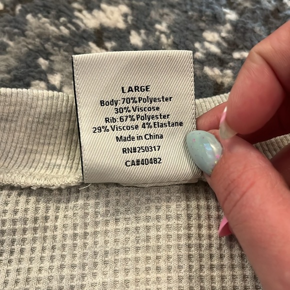 Varley waffle top - Picture 3 of 4